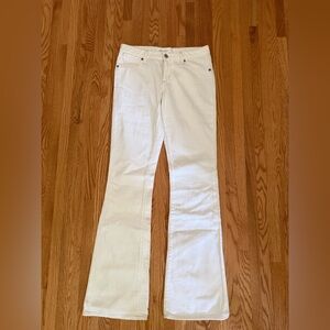 Paper Denim & Cloth Women's white Flare Jeans